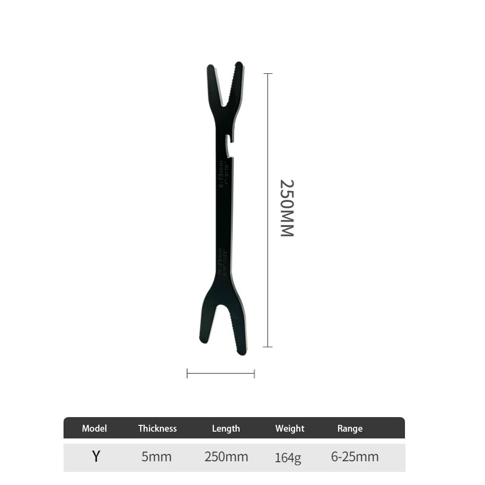 Chiave Torx universale da 3-24mm Chiave Torx regolabile a doppia testa Chiave per occhiali autoserrante Utensile manuale multiuso