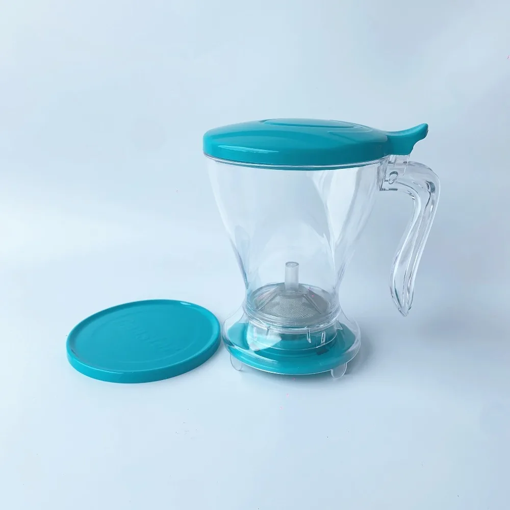 

Espresso Pot 600ml Pour Over Coffee Dripper Transparent PC Coffee Filter Cup with Cup Mat Coffee Brewer Pot Americano