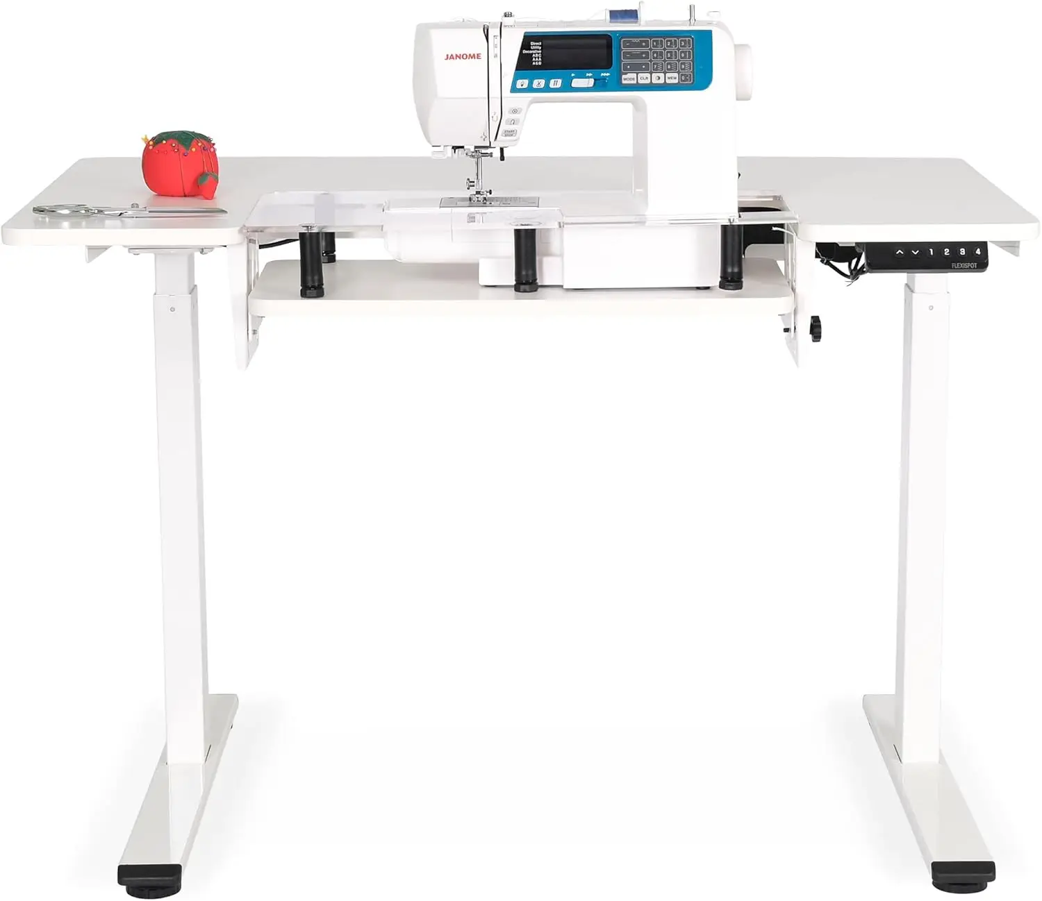 Eleanor Serger & Sewing Table - Adjustable Height