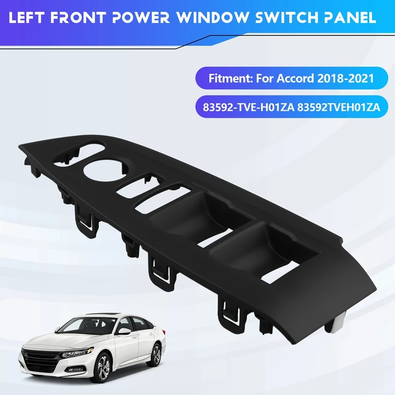 

Left Front Door Window Glass Lift Switch Panel Trim Bezel for Honda New Arrivals in Stock
