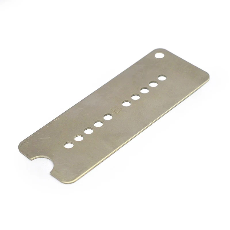 6Pcs Cupronickel Baseplate for P90 Style Pickup Pickup Baseplate 81x30MM Baseplate N-50/B-52 Pickup Parts