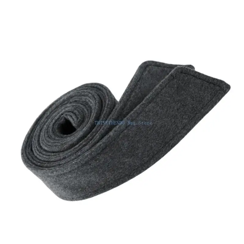 340D Selftied معطف الخندق حزام حزام خصر مزدوج الجوانب معطف ديكور حزام عريض