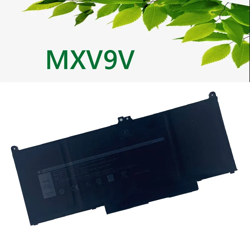 MXV9V Laptop Battery For Dell Latitude 7300 7400 5300 5310 5300 5310 2-in-1 Series