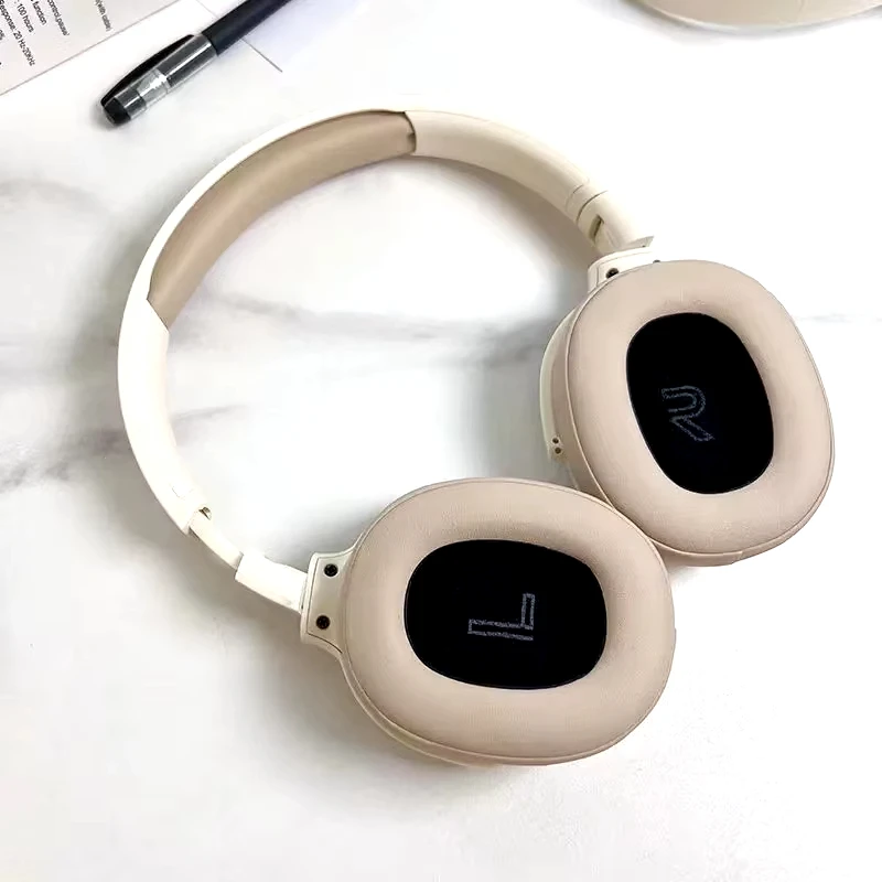 Wireless Bluetooth 5.3 Headphones Over Ear HIFI Stereo Headsets True Sports With Earphones TF/AUX Music Player With Mic