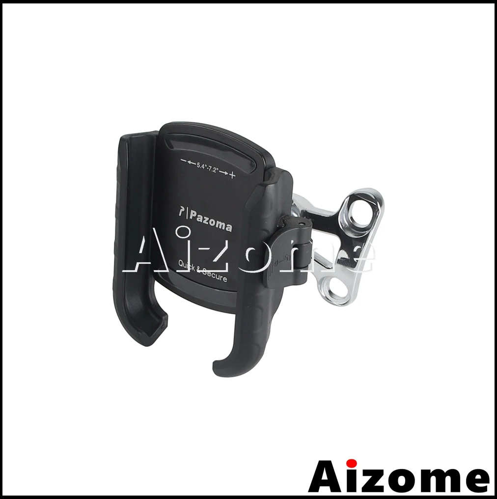 360° Rotatable Motorcycle Handlebar Mobile Phone Holder Bracket Support Ball-tipped Mount For Harley Dyna Softail Touring Trike