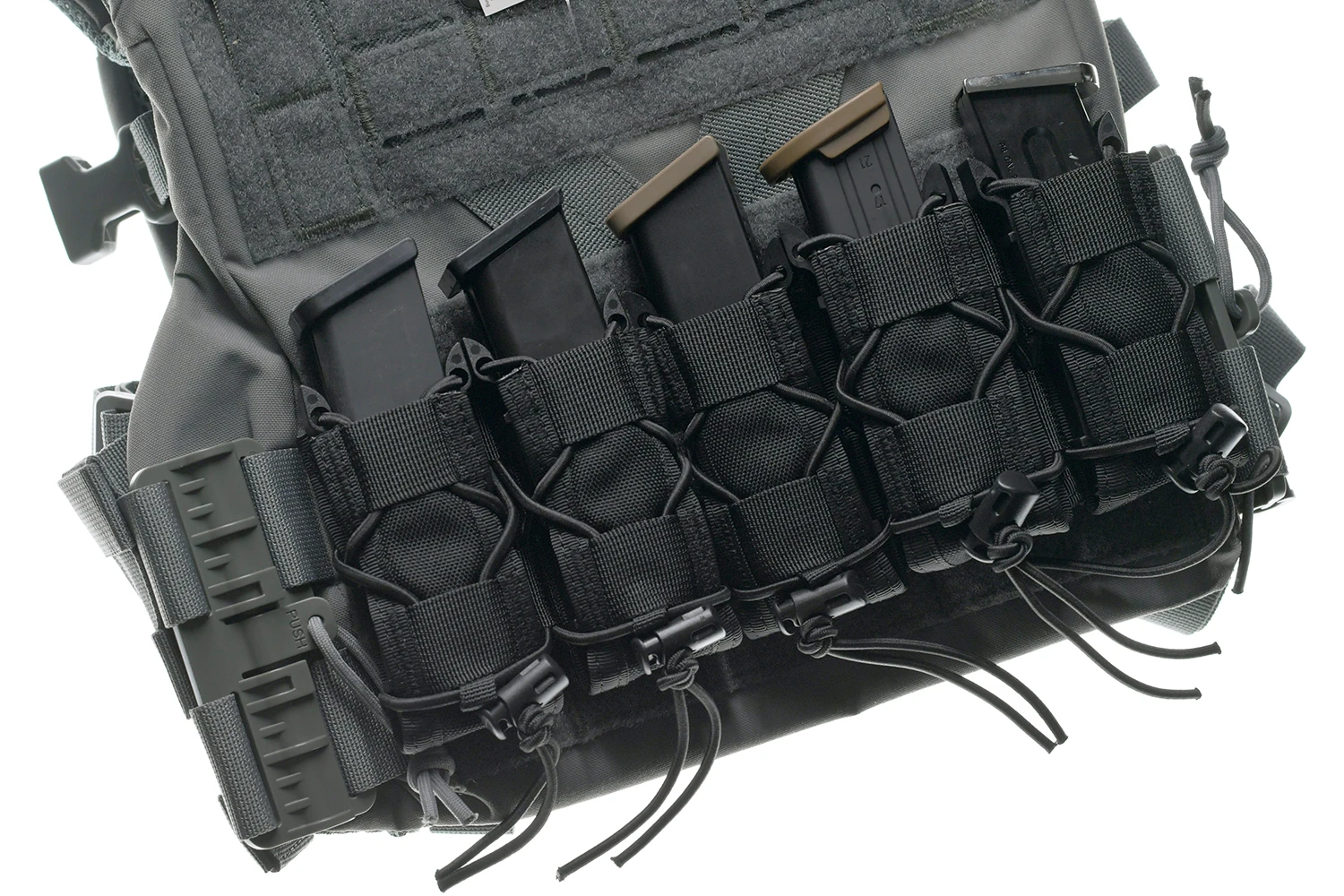 TACGEAR Double Triple Molle Mag Pouch Pistol Magazine Carrier cartridge for 9mm .40 .45ACP Handgun Magazines EDC Airsoft