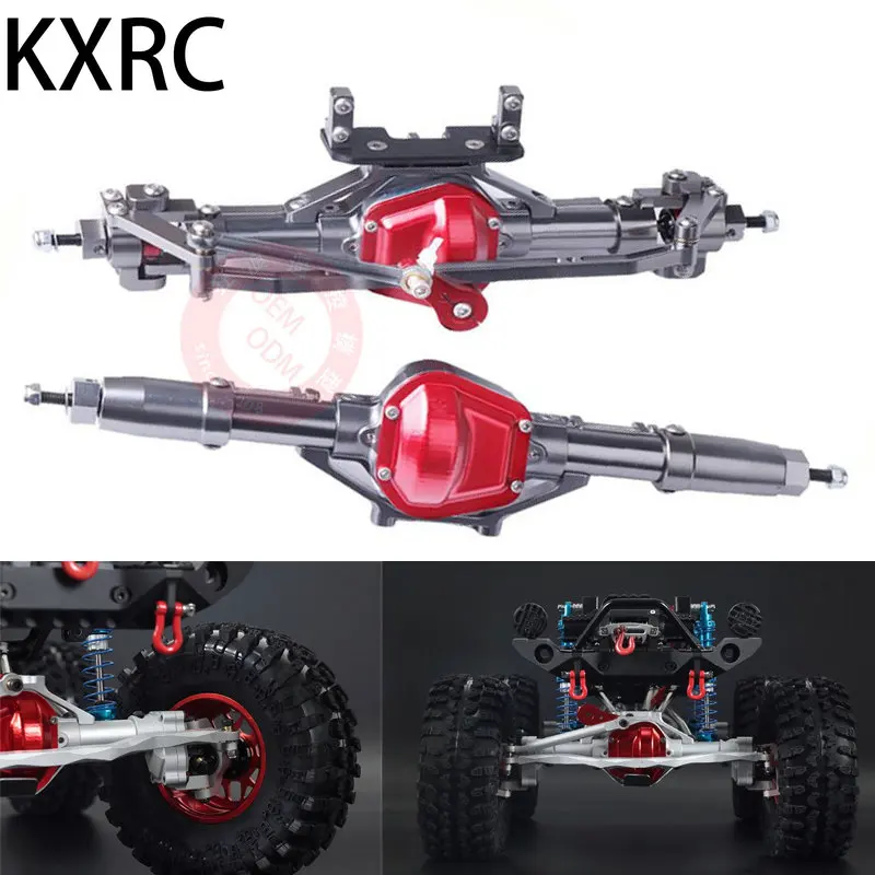 

Metal Aluminum Alloy Front/rear Axle Assembly for 1/10 RC Crawler Car AXIAL SCX10 Traxxas TRX4 Defender RC4WD D90 Bronco Part