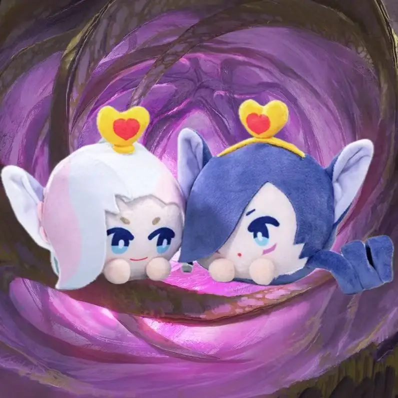 Sweetheart Xayah & Rakan Plush Keychain Genuine Original Packaging Brand New view 2