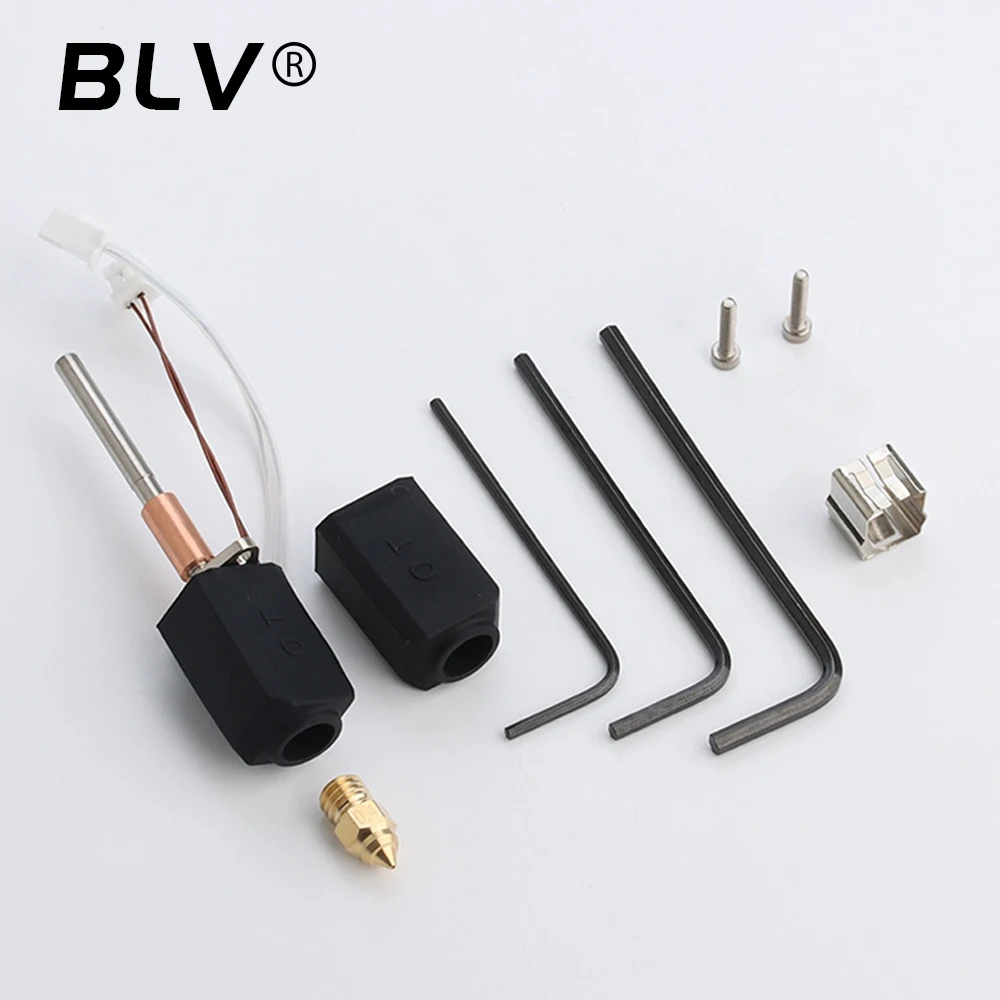 BLV® CHCB-OTC Hotend part updated K1C HOTEND high flow High power high temperature for K1C 3D printer print CF ABS PLA PETG