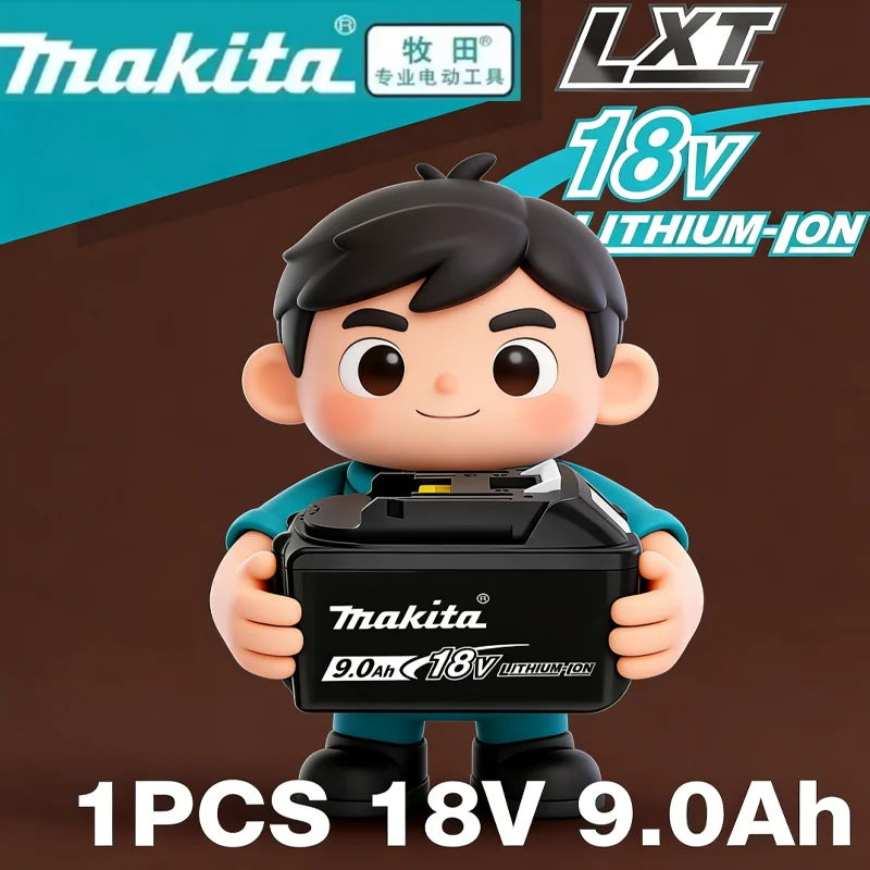 

！！BL1850 makita 18v 9ah original battery bl1830 bl1860 bl1850B tool batteries compatible For Makita 18 Volt wireless grinder