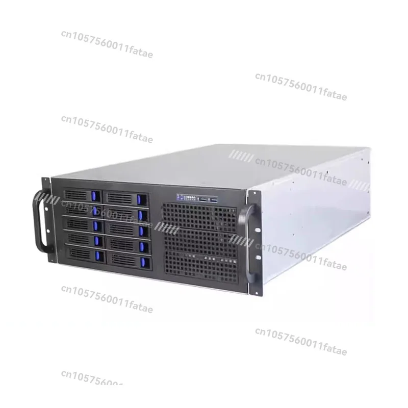 

Server 4U 10 Bracket Manufacturer Server Rack Server Chassis Sgcc Steel 1.0mm SAS/SATA Backplane, Optional Interface