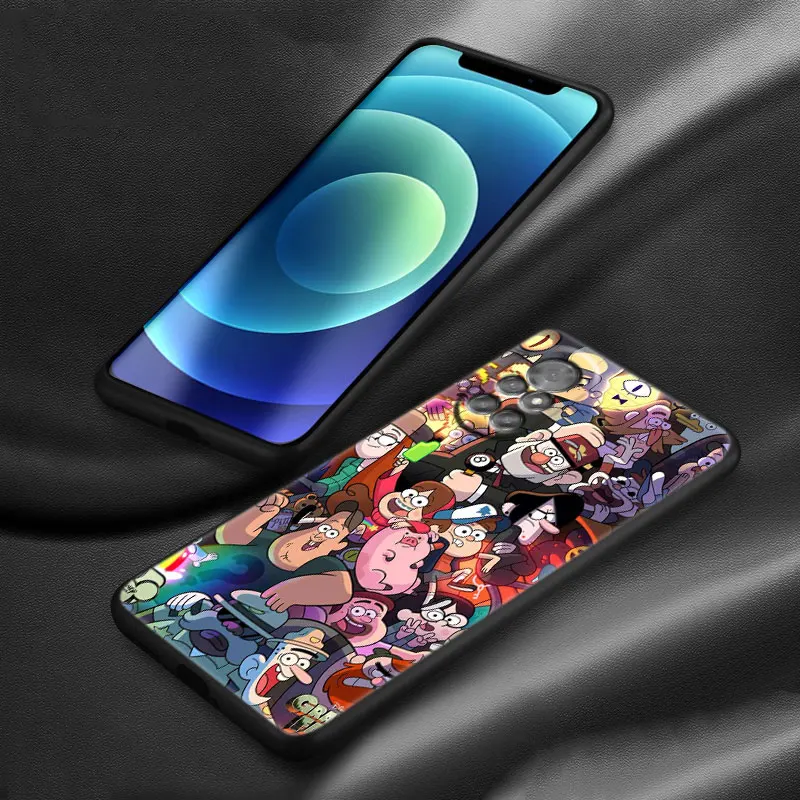 Gravity Falls Case For Huawei Honor 80 70 50 NOVA 10 9 SE 8 8i Y60 Y61 Y70 Y90 5T Mate 20 Lite Pro Plus Black Soft Cover