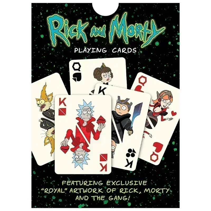 Rick Morti Card Poker Board Game