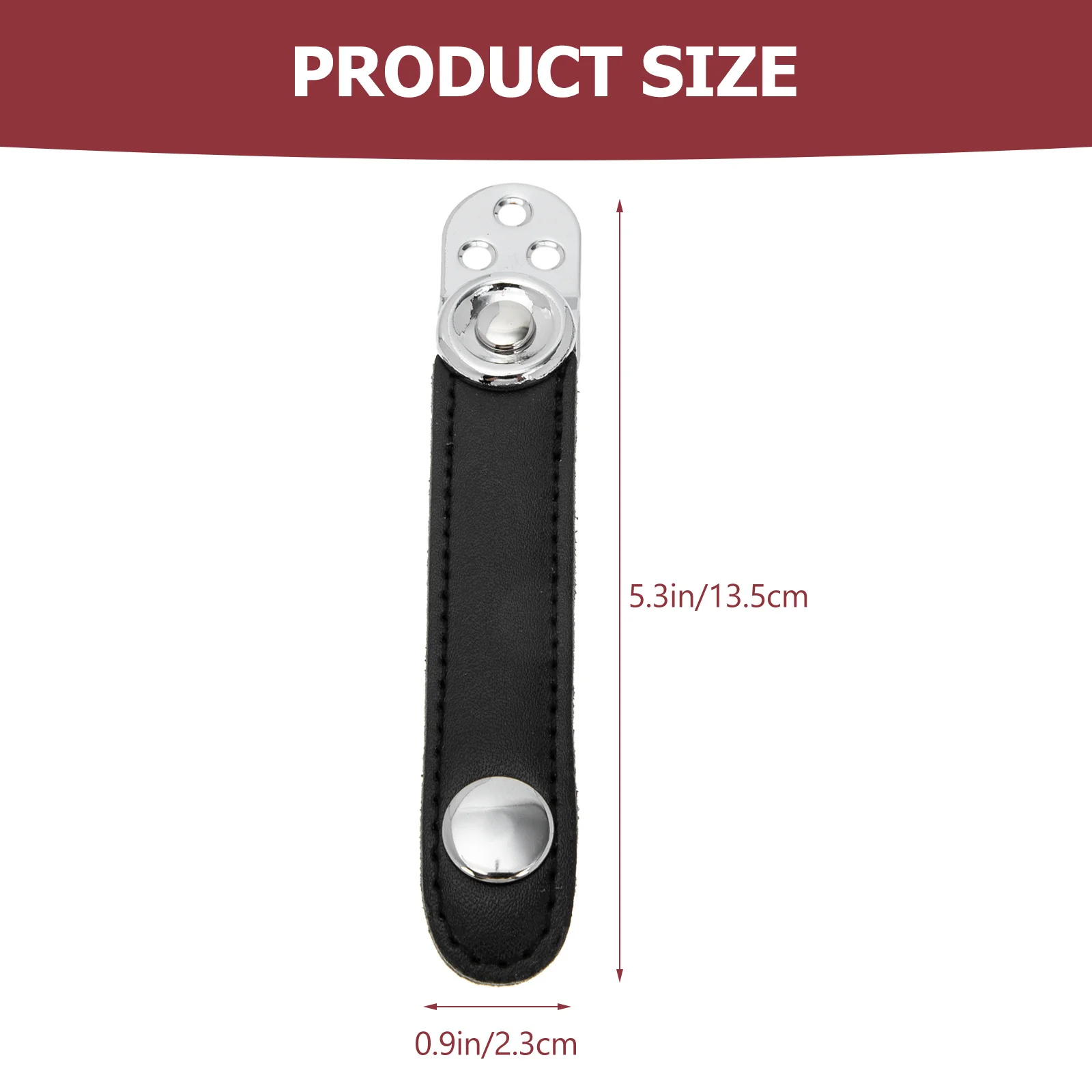 1세트 유니버설 더블 레이어 소가죽 벨로우즈 버클 벨트 아코디언용 금속 커넥터 스트랩 내구성