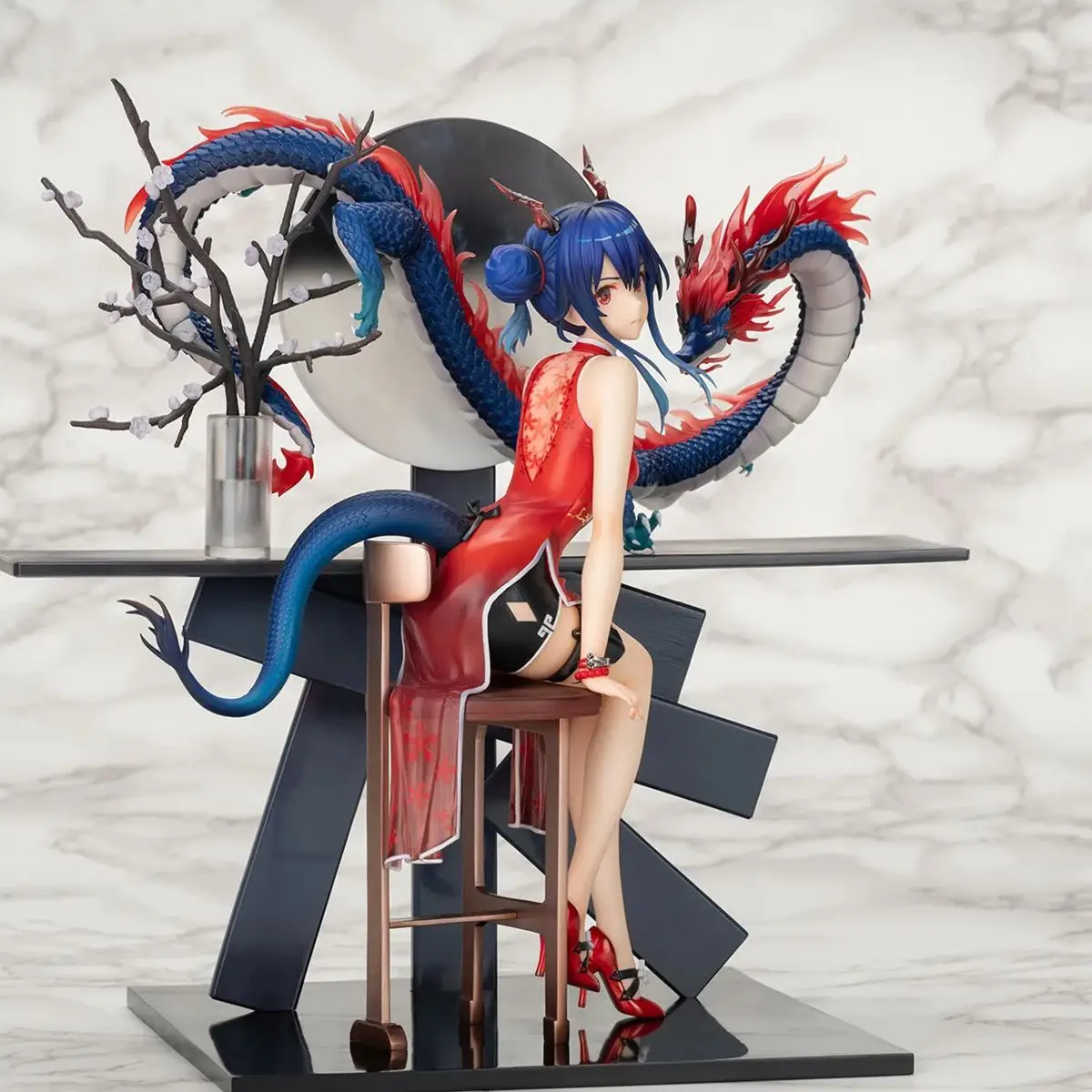 

Judai Original Apex Innovation Arknights Chen Ageless Afterglow Китайское платье ПВХ Фигурка Коллекция Модель Куклы Игрушки
