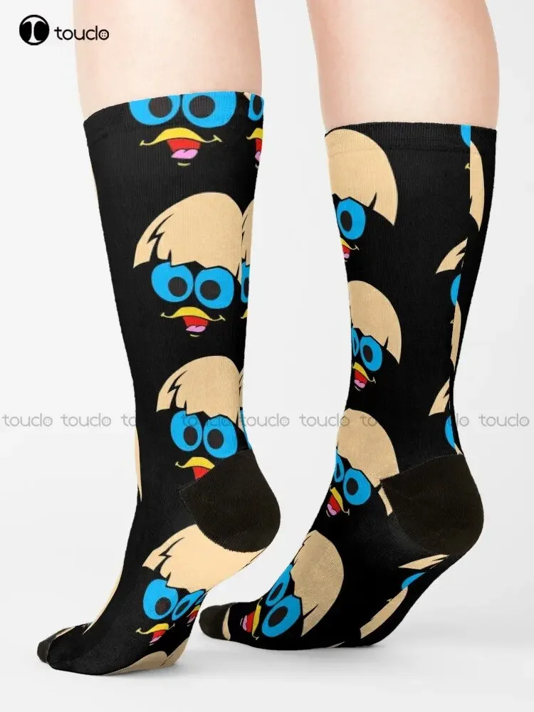 Unlucky Bird Black Chicken Socks Slouch Socks Personalized Custom Unisex Adult Teen Youth Socks Custom Gift 360° Digital Print