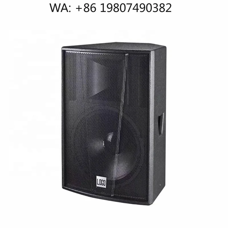 15 Inch 350W Wooden Passive Subwoofer Professional Indoor Stage KTV Wedding High Quality Audio Sound System Speaker