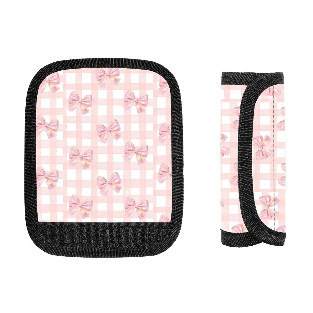 

Soft Luggage Handle Cover Anti-slip Waterproof Luggage Handle Wrap Grip Replacement Bowknot Cherry Suitcase Bag Handle Sleeve