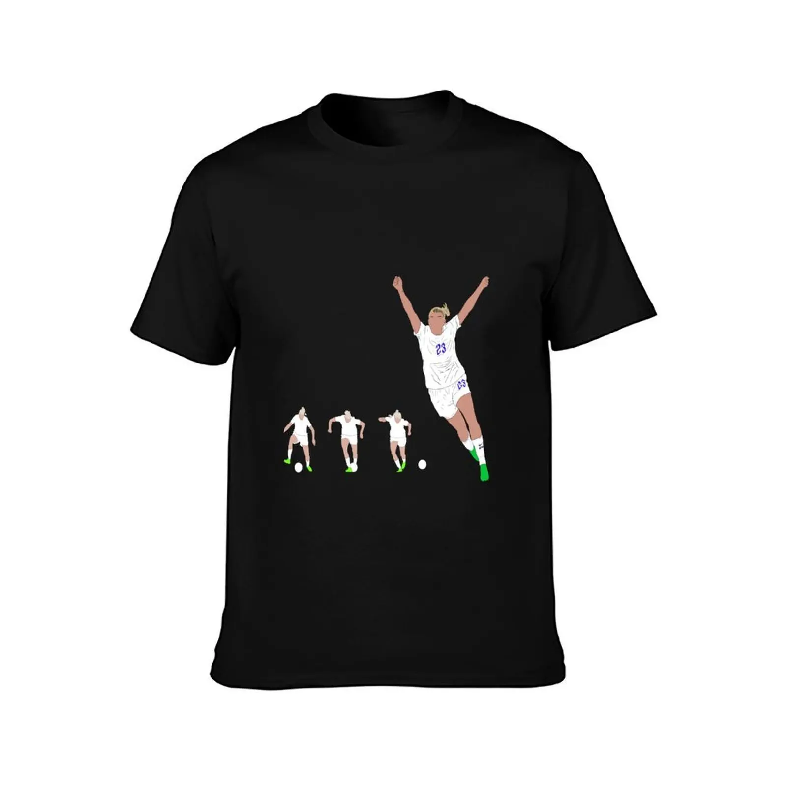 Alessia Russo Backheel Nutmeg Goal Celebration England Euros T-Shirt, Summer Casual Cotton Tee, Oversized Streetwear Tops