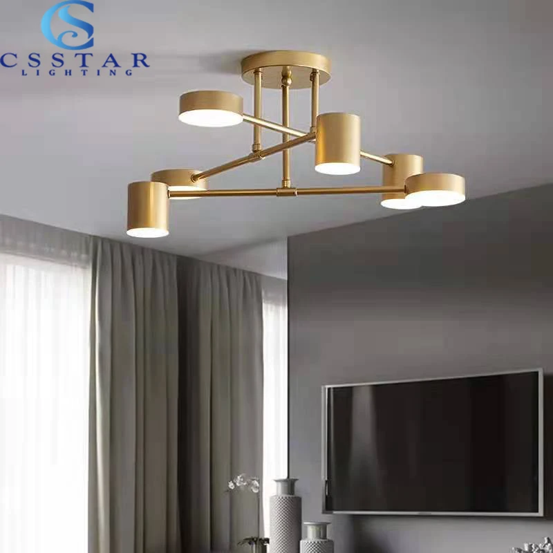 Nordic Modern Ceiling Light Black/White/Gold Lighting for Living Room  Led Lights for Room  Bedroom Lamp  Modern Lighting