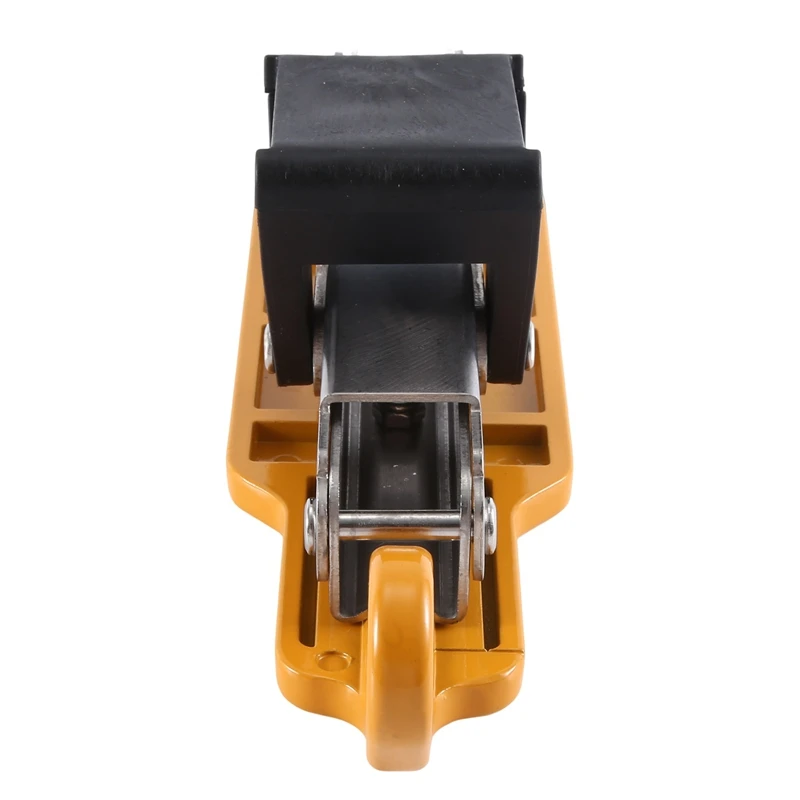 Folding Pedals Auxiliary Multi-Functional Hook Pedals Bracket Pedals Easy Install Easy To Replace Easy To Use Universal Yellow