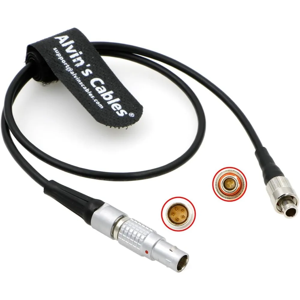 Alvin’s Cables 5 Pin to Micro 3 Pin Timecode Cable for Wisycom MTP60 Transmitter| Zaxcom ZFR 400 from Sound 45cm| 18inches