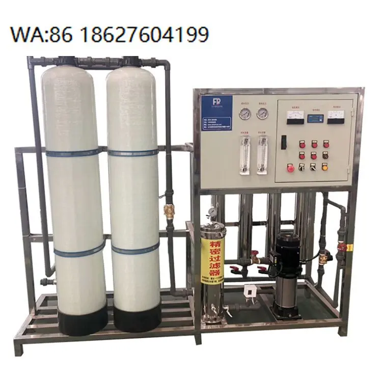 Reverse Osmosis Large Capacity Seawater Desalination 1000 Liters Per Hour Filter Intelligent Fully Automatic