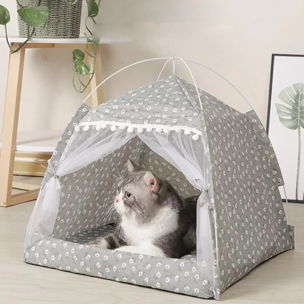 Cozy Products For Pet Accessories Nest Comfy Calming Cat Beds For Small Dogs Chihuahua Bed House Pet Tent Bed For Cat House