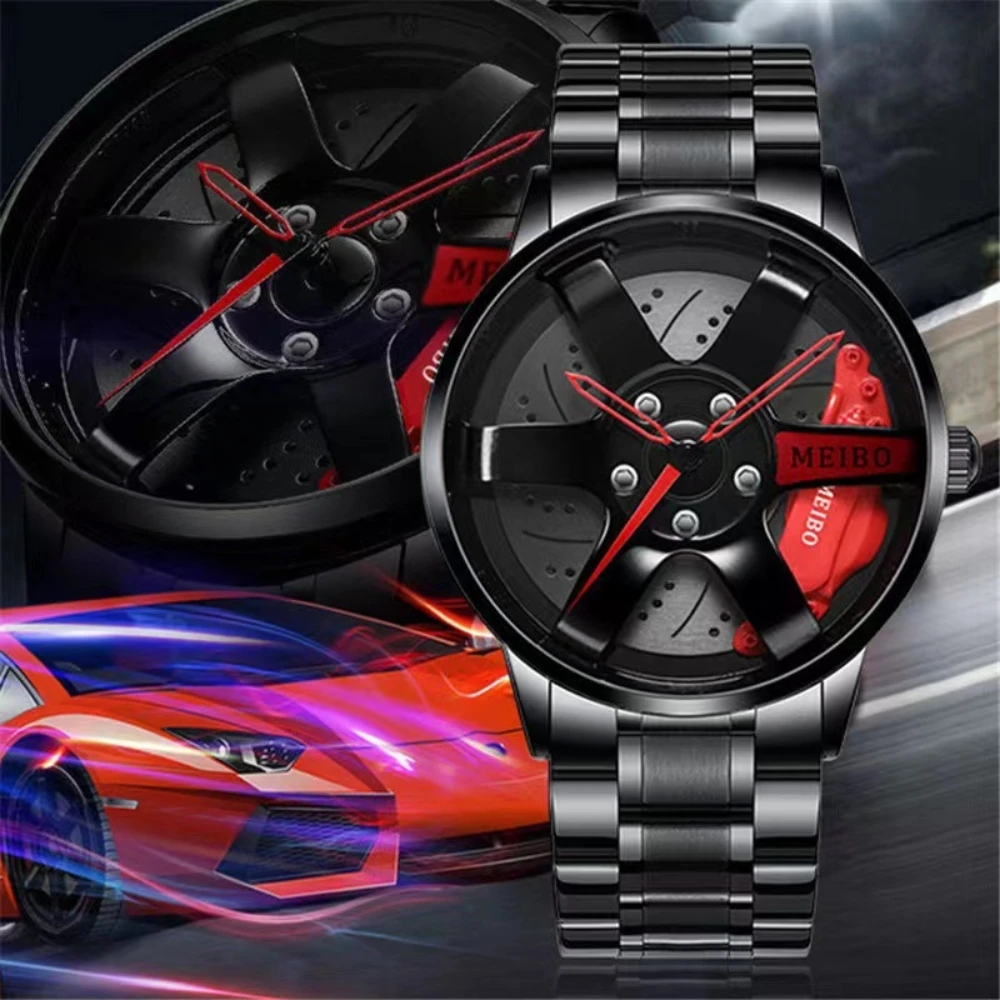 Men's Luxury Pagani Wheel Hub Design Watches 2024 Fashion Sports Quartz Steeldive Watch For Men WristWatch Clock reloj hombre