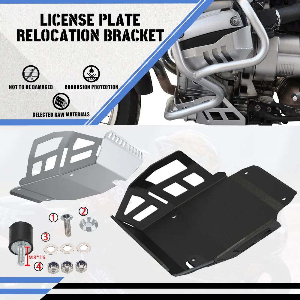 

Motorcycle Accessories For BMW R1100GS R1100R R850R 1994-2006 Skid Plate Engine Protector Guard Chassis Protection Cover 2005