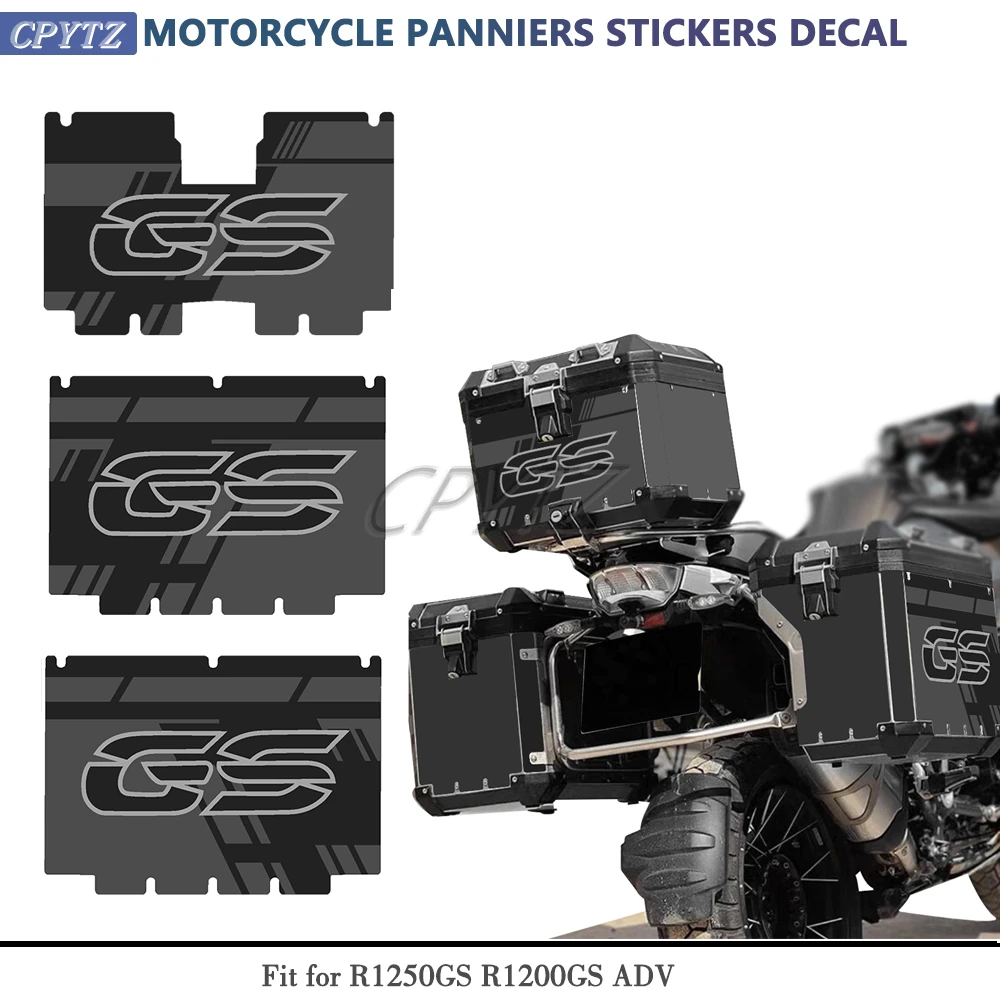 Fit for R1200GS R1250GS 2004-2023 Motorcycle Panniers Case Sticker Sid