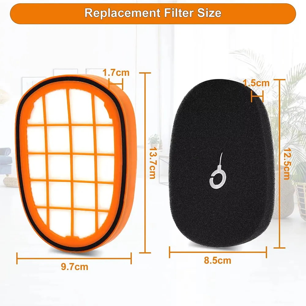 Filters Compatible for Philips SpeedPro Max FC6812 FC6813 FC6822 FC6823 FC6826 FC6723/01 FC6901-FC6904 FC6908 XC7042 XC8045