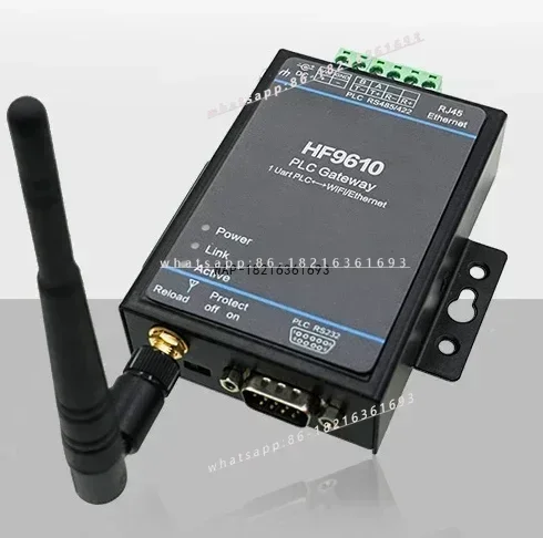 GOOD2026 PLC Remote Control Download Monitoring Module, Serial Port Network Port To Wifi Ethernet Transparent Transmission Dev