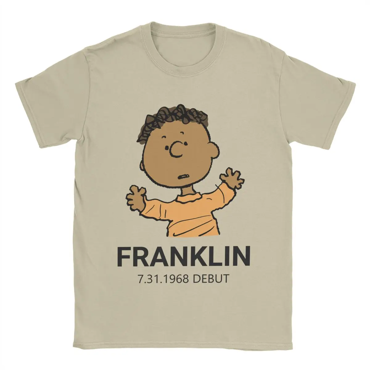 

Funny Franklin Look Snoopy T-Shirt for Men Round Neck 100% Cotton T Shirt Short Sleeve Tee Shirt Graphic Printed Clothes