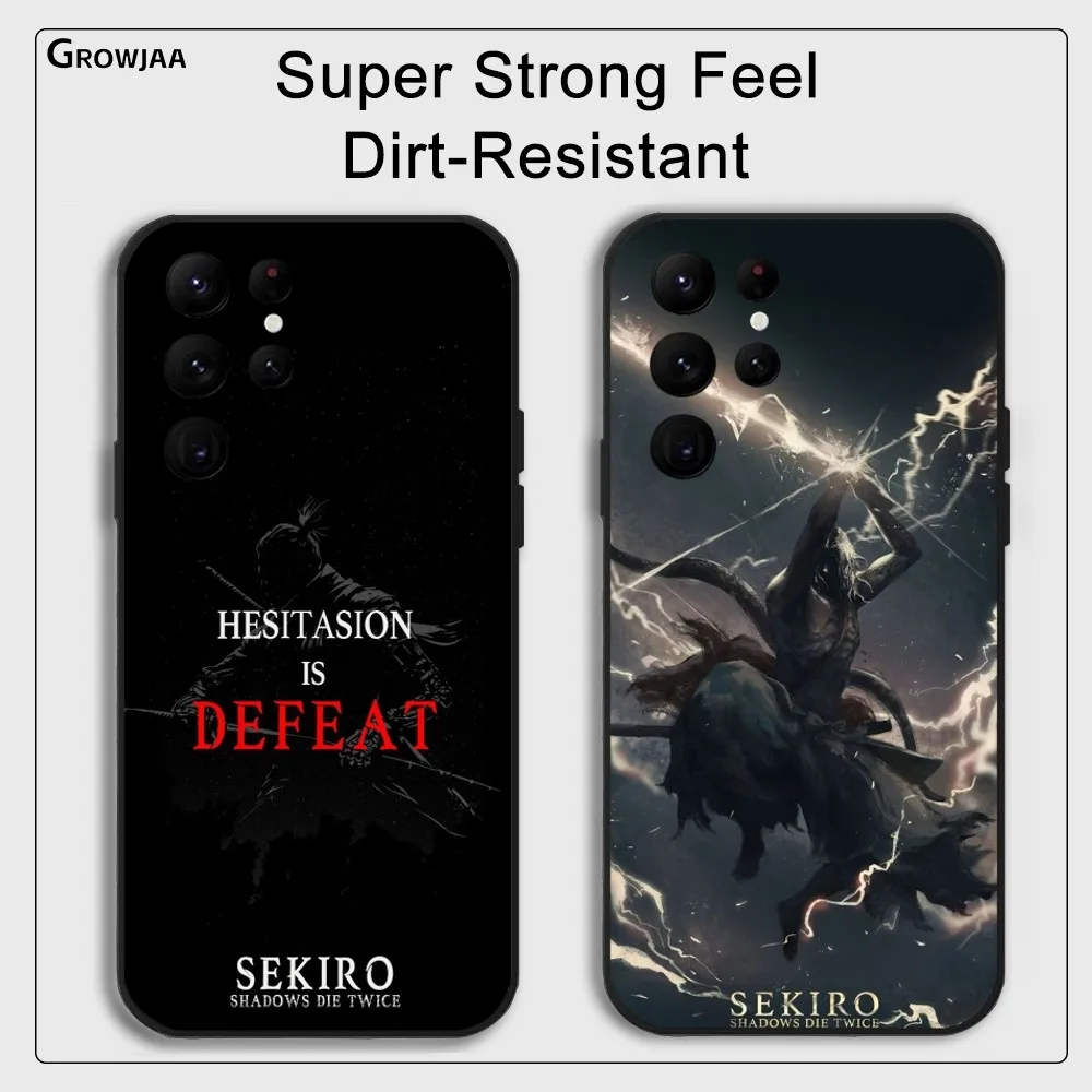 

Game Cool FTG S-SeKIRo Phone Case For Samsung Galaxy S25 S24 S22 S23 Ultra S21 S20 Plus 5G Protective Silicone Funda