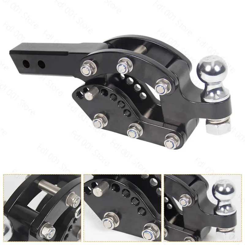 For F150 Tuntu Sequoia Riding Man Lie Horse Adjustable Stainless Steel Hook Adjustable Arm Tiger Head Back Trailing Hook