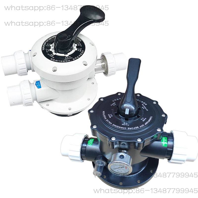 Cylinder Head Ashto Filter Multi-directional Six-way Valve Sand Cylinder Head Accessories Sand Steel Head