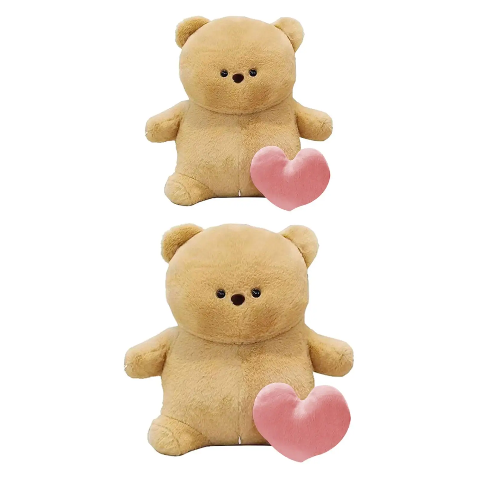 Opneembare beer knuffeldier zacht knuffel herdenkingspeelgoed comfortabel harig pluche voor Valentijnsdag cadeau