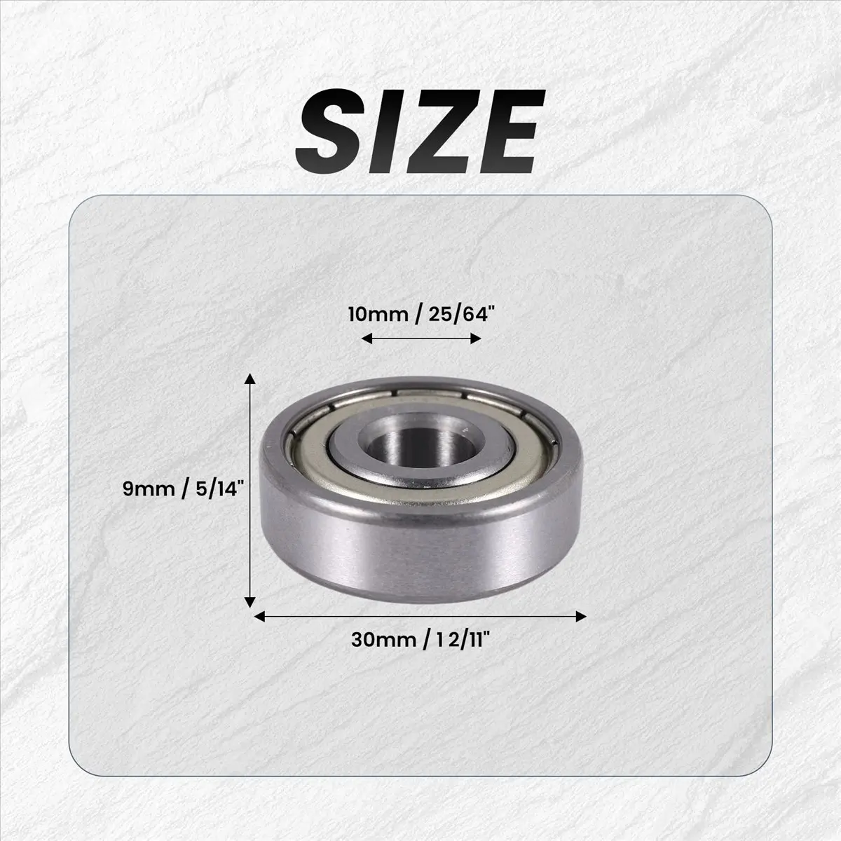 BHBL 6200Z 10mm x 30mm x 9mm Double Shielded Ball Bearing