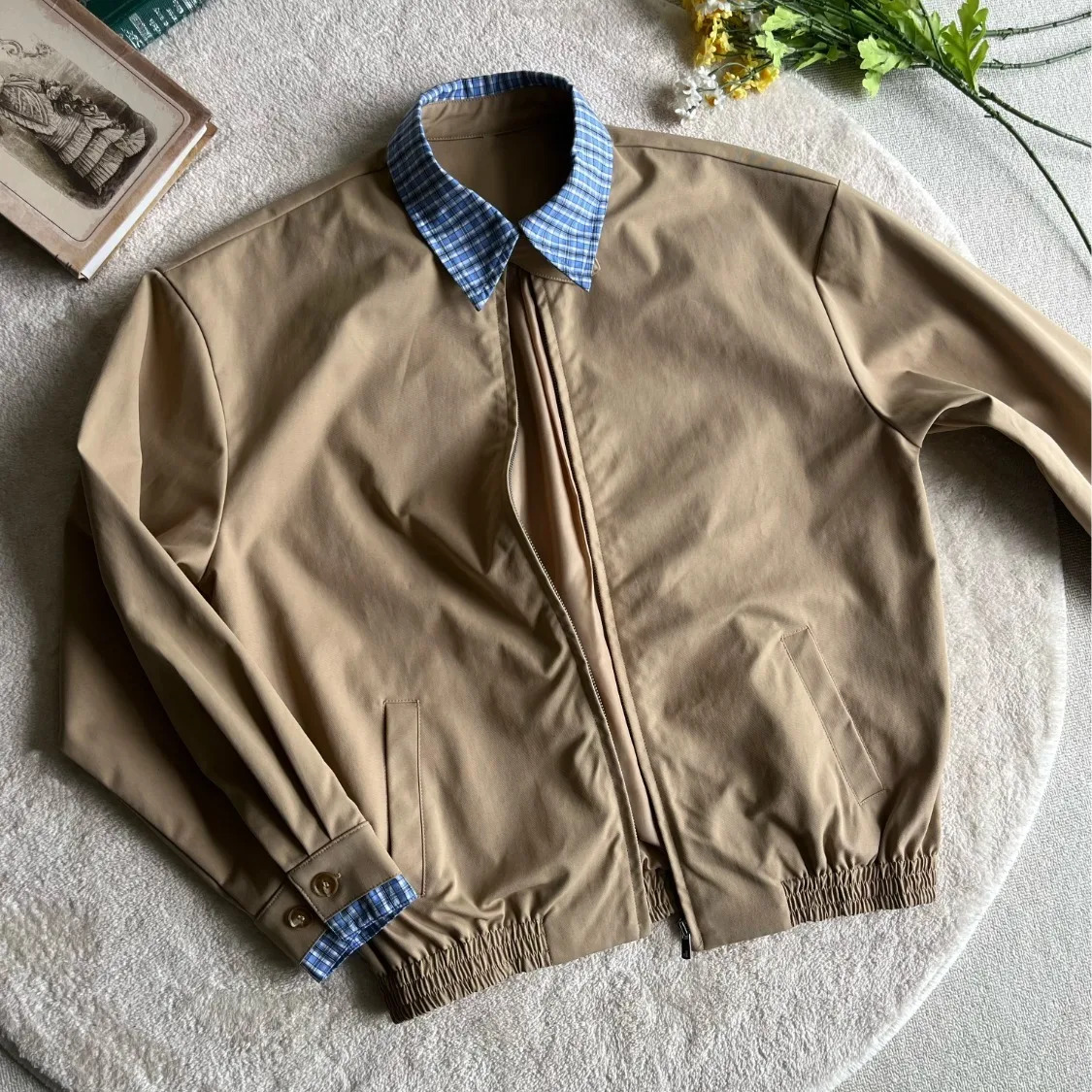 

Осень-зима, большой размер, хаки или Flight Jaet, мужская куртка Cleanfit из двух предметов Harrington Sle из полиэфирного волокна