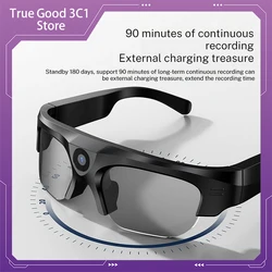 New Xv16 Smart Glasses Bluetooth Earphones Phone Answering Audio Stereo Wireless Dv Sports Sunglasses Camera Run Cycling Music