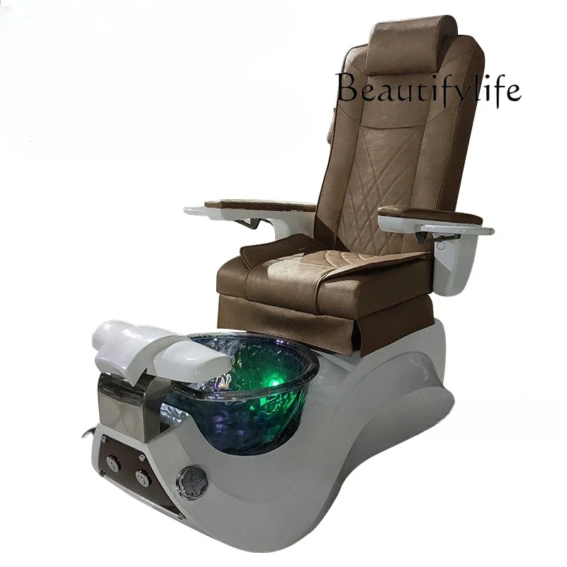 

Bath Center Foot Massage Chair Smart Nail Art Sofa Electric Massage Foot Eyelash Recliner Sofa