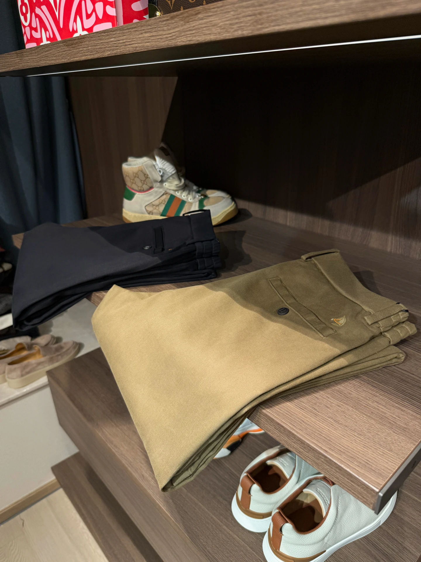 

High Quali Busin Casual Pants for Men Comfortable Silk Cotton Straight Leg Anti-Wrinkle Elastic Thi Winter Trousers