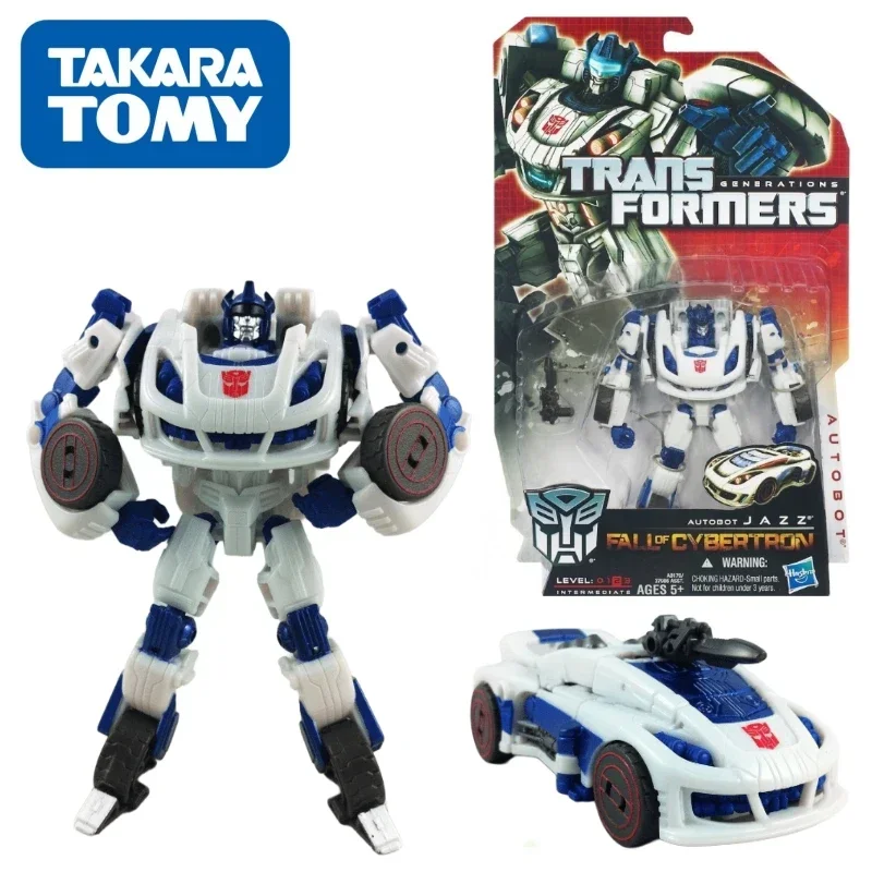 In Stock Takara Tomy Transformers G Series Fall of Cybertron D-Class Jazz Robot Anime Action Model Toys Gift Figure