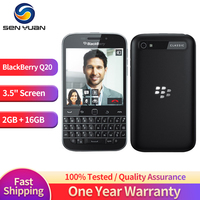 Unlocked BlackBerry Classic Q20 Original 4G Mobile Phone 8MP WIFI 3.5\