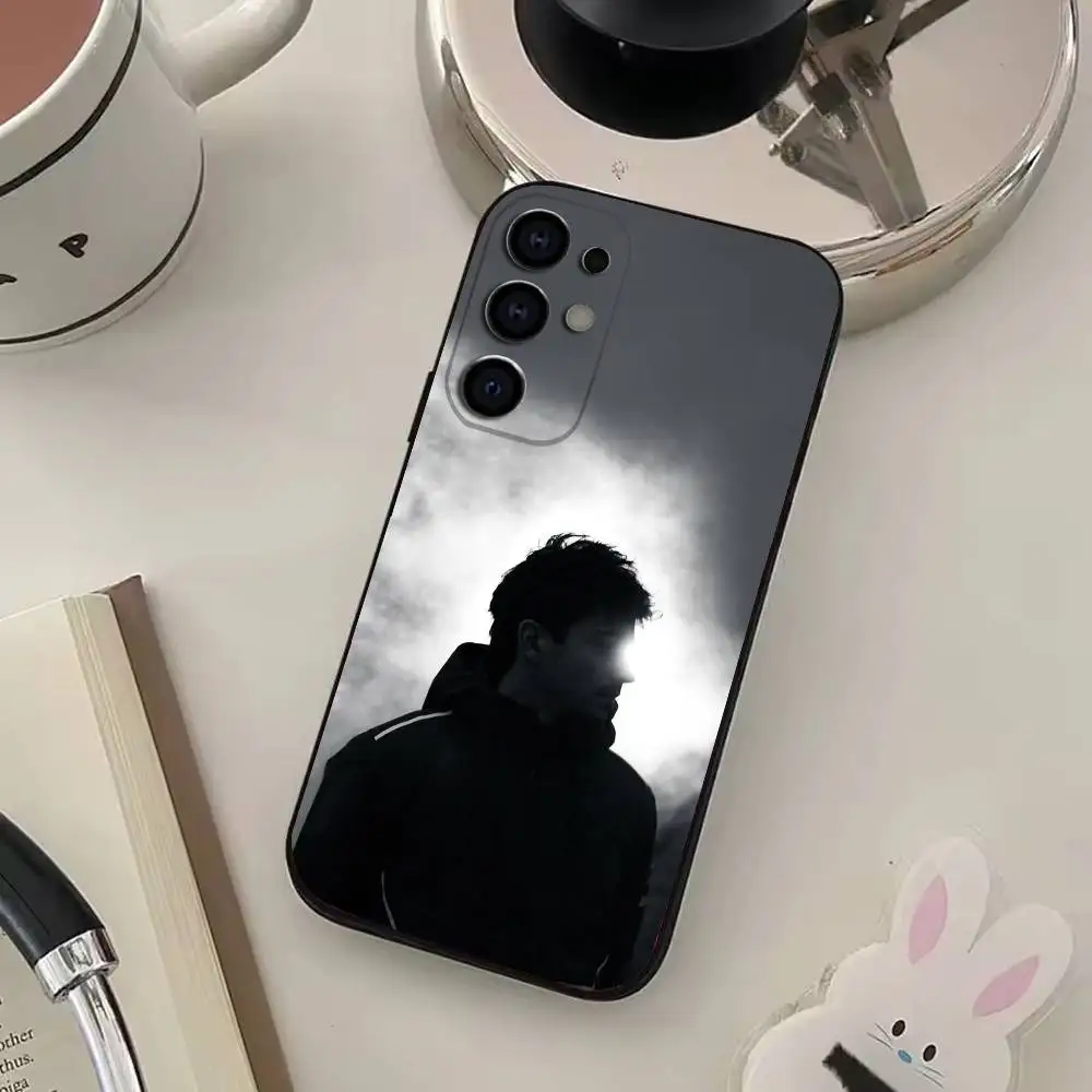 เคสโทรศัพท์ C- Charles Leclerc 16 สำหรับ Samsung S25,S24,S21,S22,S23,S30,Ultra,S20,Plus,Fe,Lite,Note,10,9,5G สีดำ