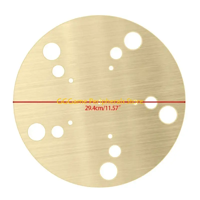 Picture 7: U55B Vinyl Record Player Accessories Durable Anti-Static Turntable Mat 29cm Diameter