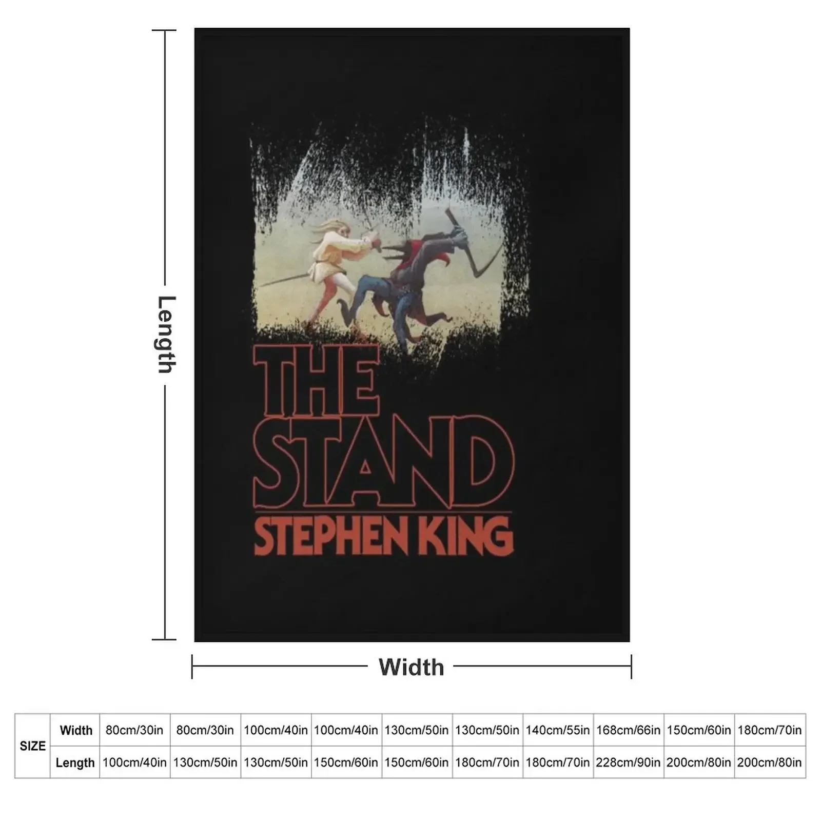 The Stand - King First Edition Series (Ver 1) Throw Blanket Extra Large Throw for winter Blankets