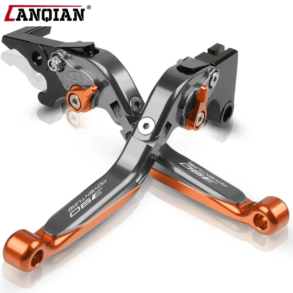 Motorcycle Adjustable Extendable Foldable Brake Clutch Levers For 390Adventure 390ADV. 390 Adventure 2019 2020 2021 Accessories