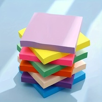 3x3inch Square Sticky Notes -  colors, suitable for office, school, teachers, students, meetings self-adhesive memo